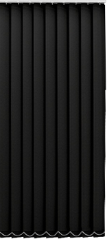 Black Vertical Blind